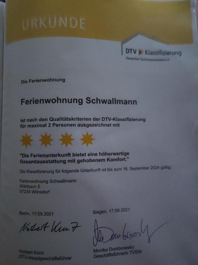 Ferienwohnung Schwallmann Wilnsdorf Exteriér fotografie